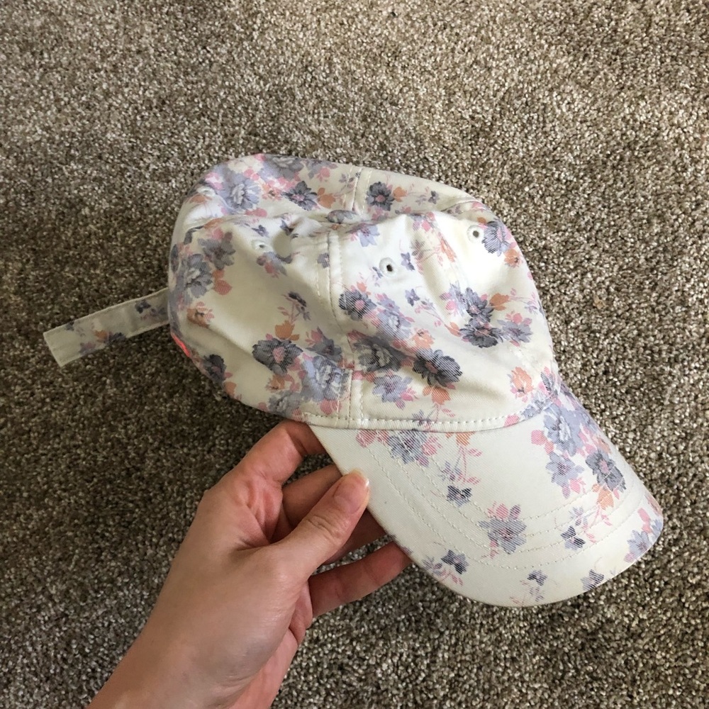 Floral American eagle hat